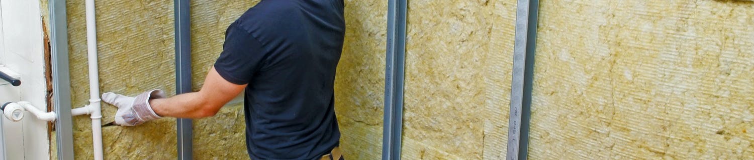 Isolering med mineralull Isolering med mineralull